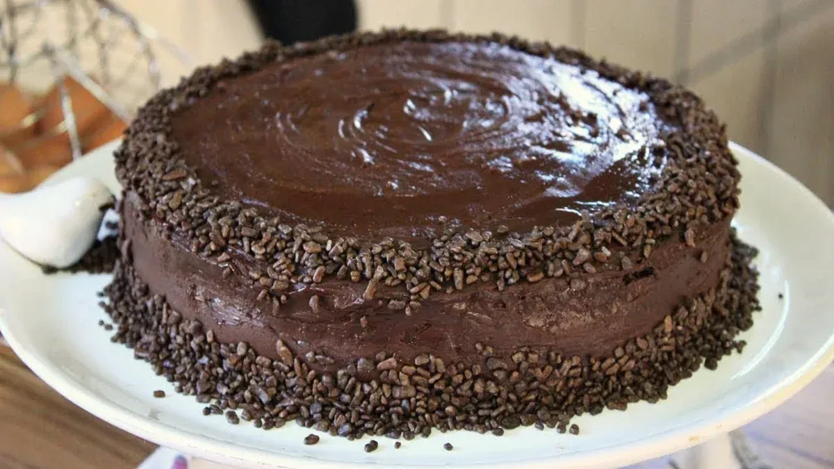 Bolo De Chocolate De Anivers Rio Aprenda A Fazer