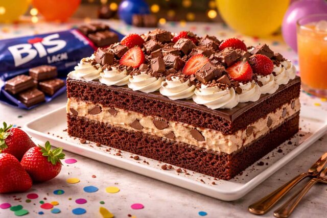 Bolo de Aniversário de Chocolate: O Segredo do Pão de Ló Estabilizado