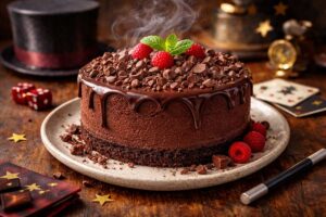 Bolo Mágico de Chocolate: o segredo das 3 camadas da Tia Maria