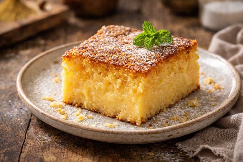 Bolo de Fubá Cremoso