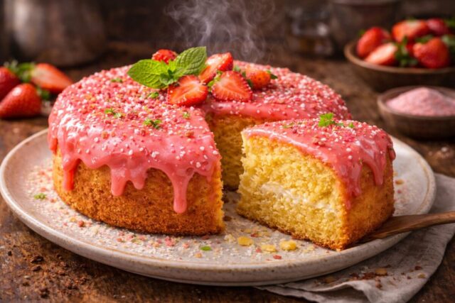 Cobertura de Bolo com Suco Tang: Opção Prática e Rápida da Tia