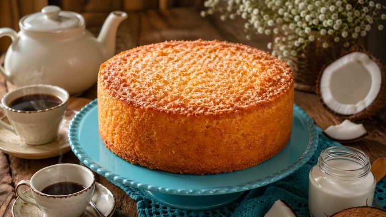 Receita de Bolo de FubĂĄ com Coco: Receita de Liquidificador Fofinha e Ămida