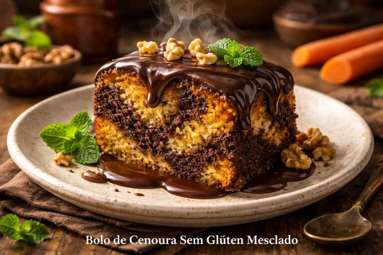 Receita de Bolo de Cenoura Sem GlĂșten Mesclado: Receita Fofinha e FĂĄcil