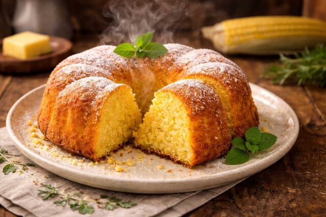 Bolo de Fubá Escaldado: Receita Mais Fofinha e Úmida do Mundo