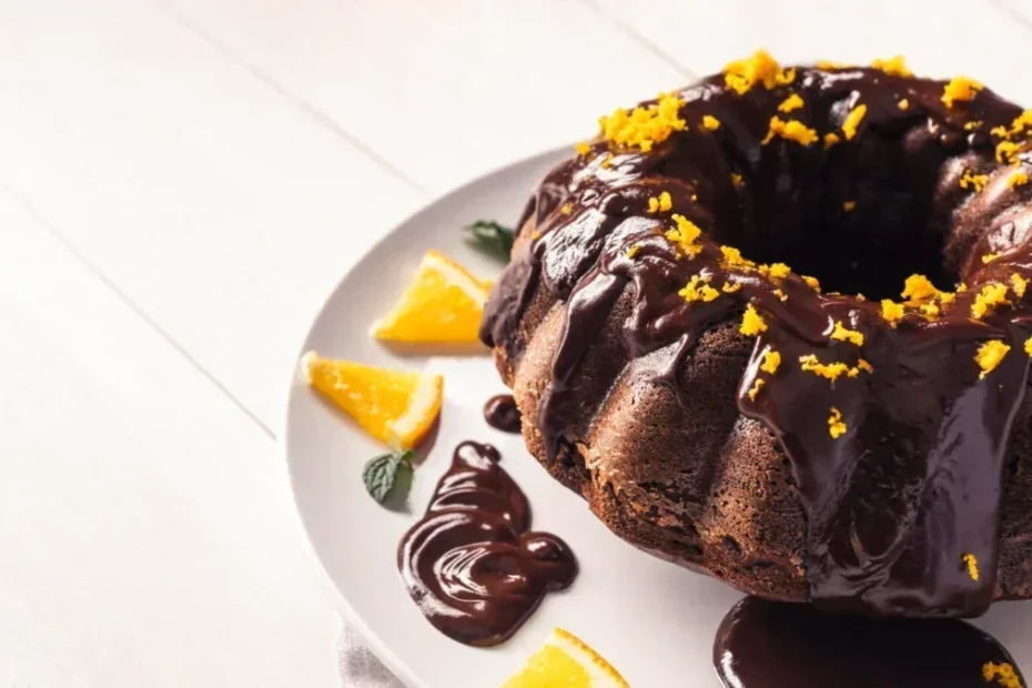 Bolo de Cenoura Trufado com Brigadeiro