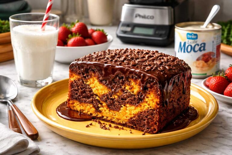 Receita de Bolo de Chocolate com Cenoura: O Segredo do Mesclado Perfeito que NĂŁo Sola