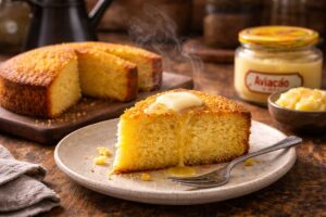 Bolo de Fubá Fofinho: O Segredo da Vovó para a Massa Perfeita