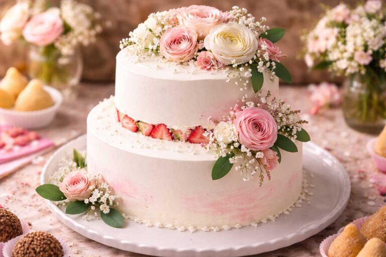 Receita de Bolo de Casamento: O Guia Profissional para um Evento InesquecĂvel