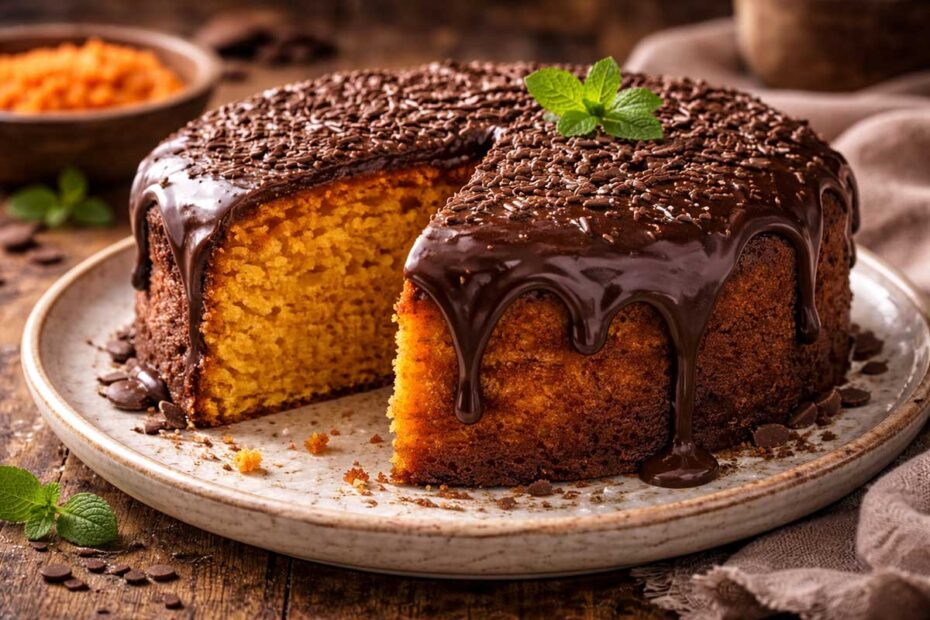 Bolo de Cenoura Ana Costa