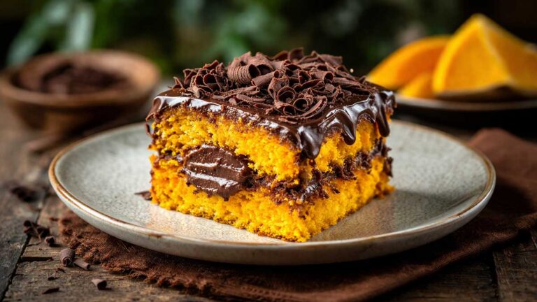 Receita de Bolo de Cenoura Trufado: O Segredo da Massa Fofinha e Recheio de Confeitaria