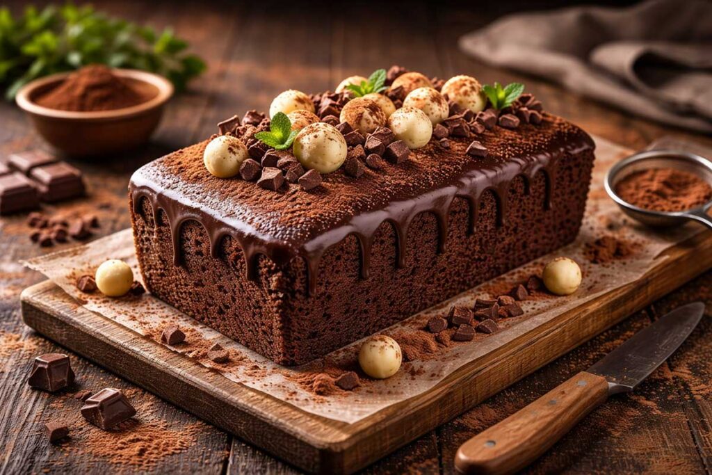 Bolo Mousse de Corte de Chocolate