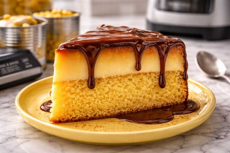 Receita de Bolo Pudim Cremoso de Fubå: O Segredo da Separação Perfeita