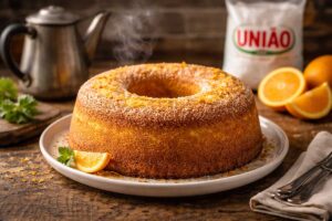Bolo de Fubá com Laranja Fofinho: O Segredo da Massa Acetinada