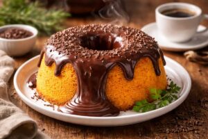 Bolo de Cenoura Vulcão: O Segredo da Massa Nuvem