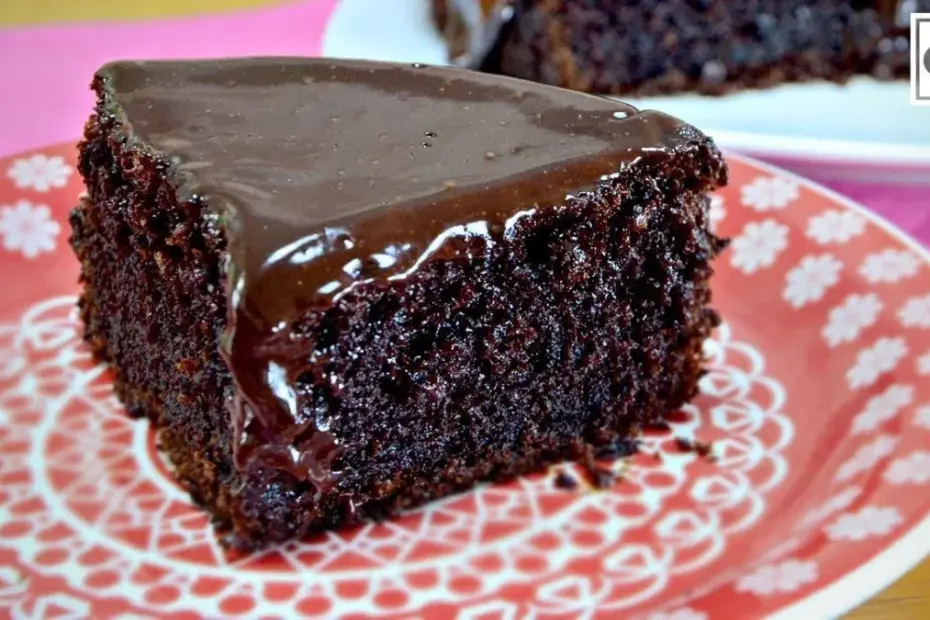 Bolo de Chocolate Cremoso Fofinho