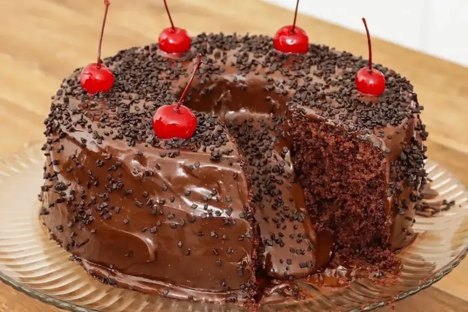 Bolo de Chocolate de Festa