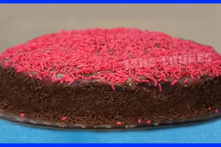 Bolo de Chocolate Sem Leite