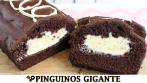Bolo Pinguinos – Chocolate com Creme – Caseiro