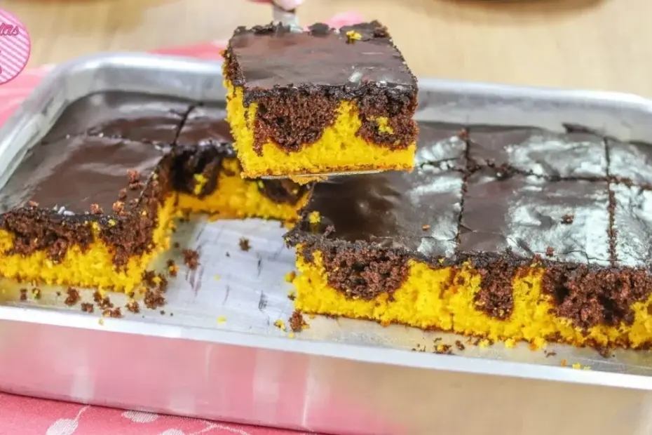 Bolo de Chocolate com Cenoura