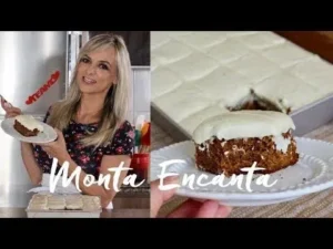 Bolo de Cenoura com Cobertura de Limão