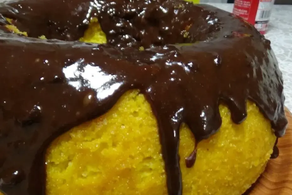 Bolo de Cenoura de Liquidificador Fofinho