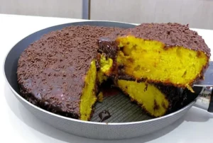Bolo de Cenoura de Frigideira: Simples Delicioso e Fácil