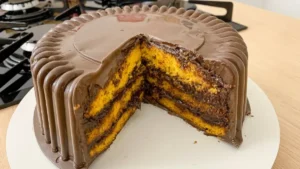 Bolo de Cenoura com Chocolate: Delícia sem Culpa!