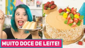 Bolo Bem Casado – Pão de Ló e Recheio de Mousse Doce de Leite