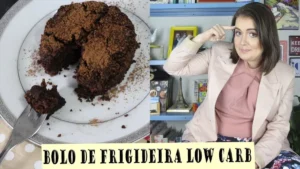 Bolo de Chocolate de Frigideira LowCarb: Sabor sem Culpa!