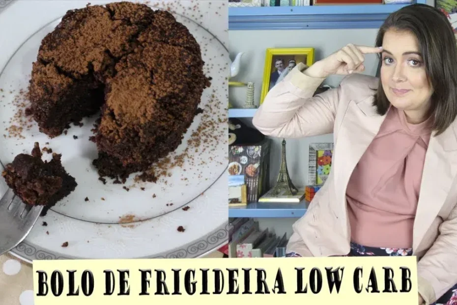 Bolo de Chocolate de Frigideira LowCarb
