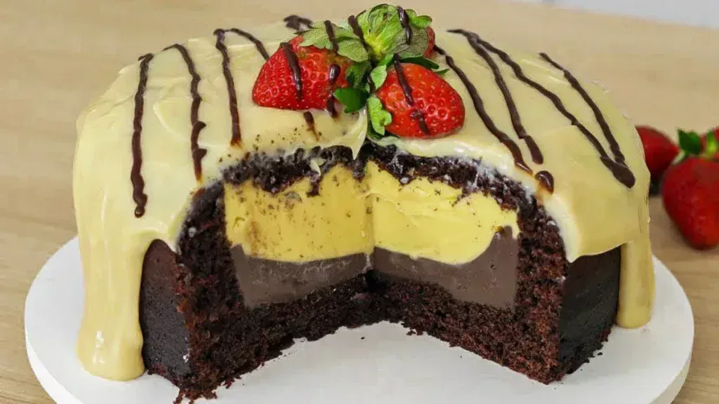 Bolo de Chocolate Trufado