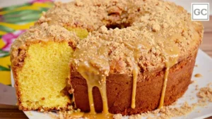 Bolo de Fubá com Paçoca: Impossível Comer só 1 Pedaço!