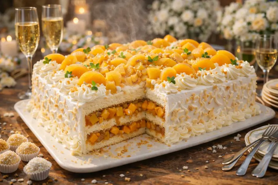 Bolo de aniversário grande decorado para festa