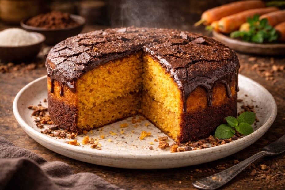 Bolo de Cenoura à Moda Antiga