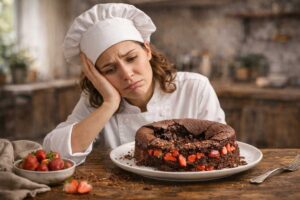 Por que os Bolos Afundam? As Principais Razões e Como Evitar