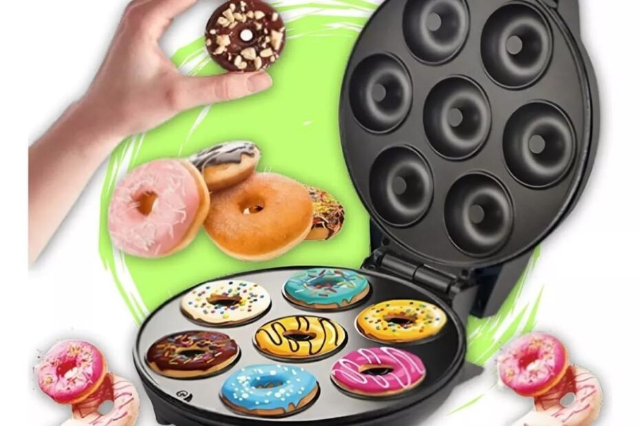 Maquina De Donuts Antiaderrente Assa 7 Mini Rosquinhas Donut