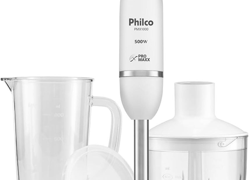 Mixer Philco PMX1000 4 Lâminas Pro Maxx 2 e 1 500W 220V