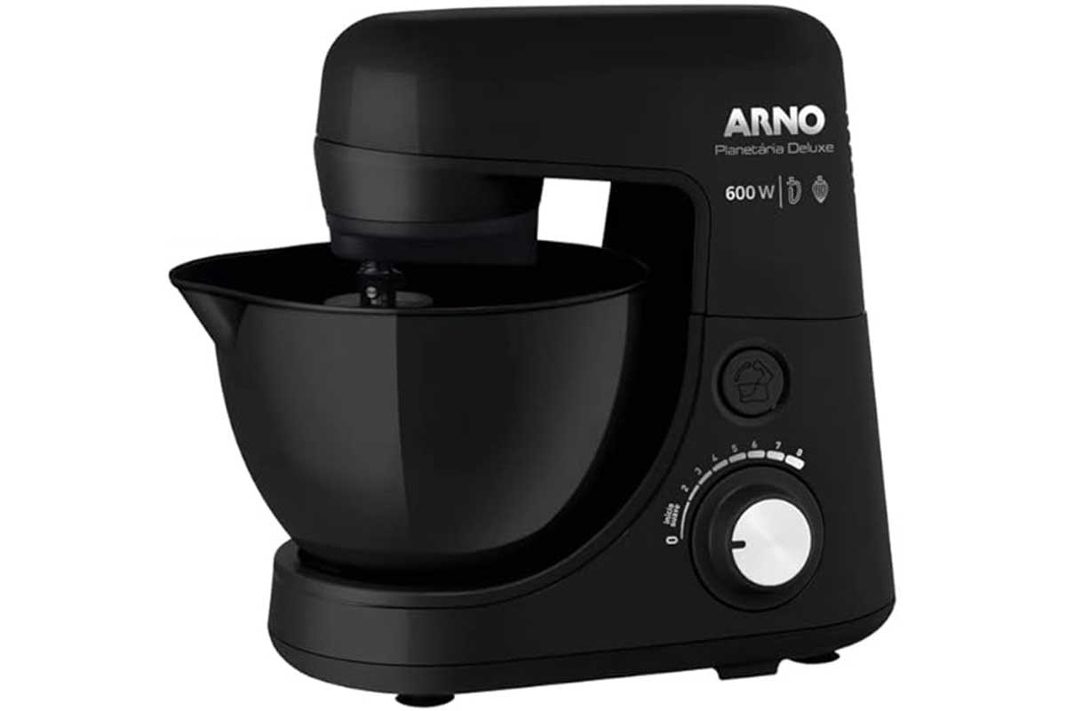 Melhores Batedeiras Planetárias Arno-Nova-Deluxe-600W-Preta-SX34
