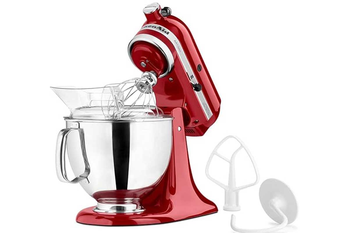 Melhores Batedeiras Planetárias Artisan-KitchenAid-Empire-Red-110V