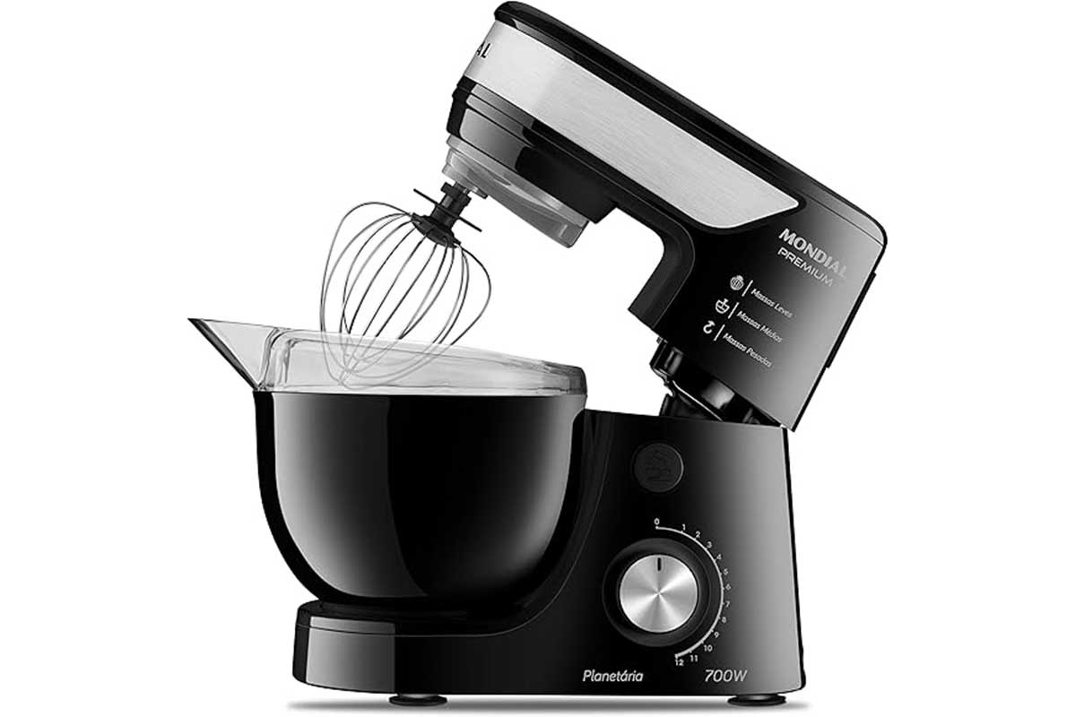 Melhores Batedeiras Planetárias Mondial-BP-01P-B